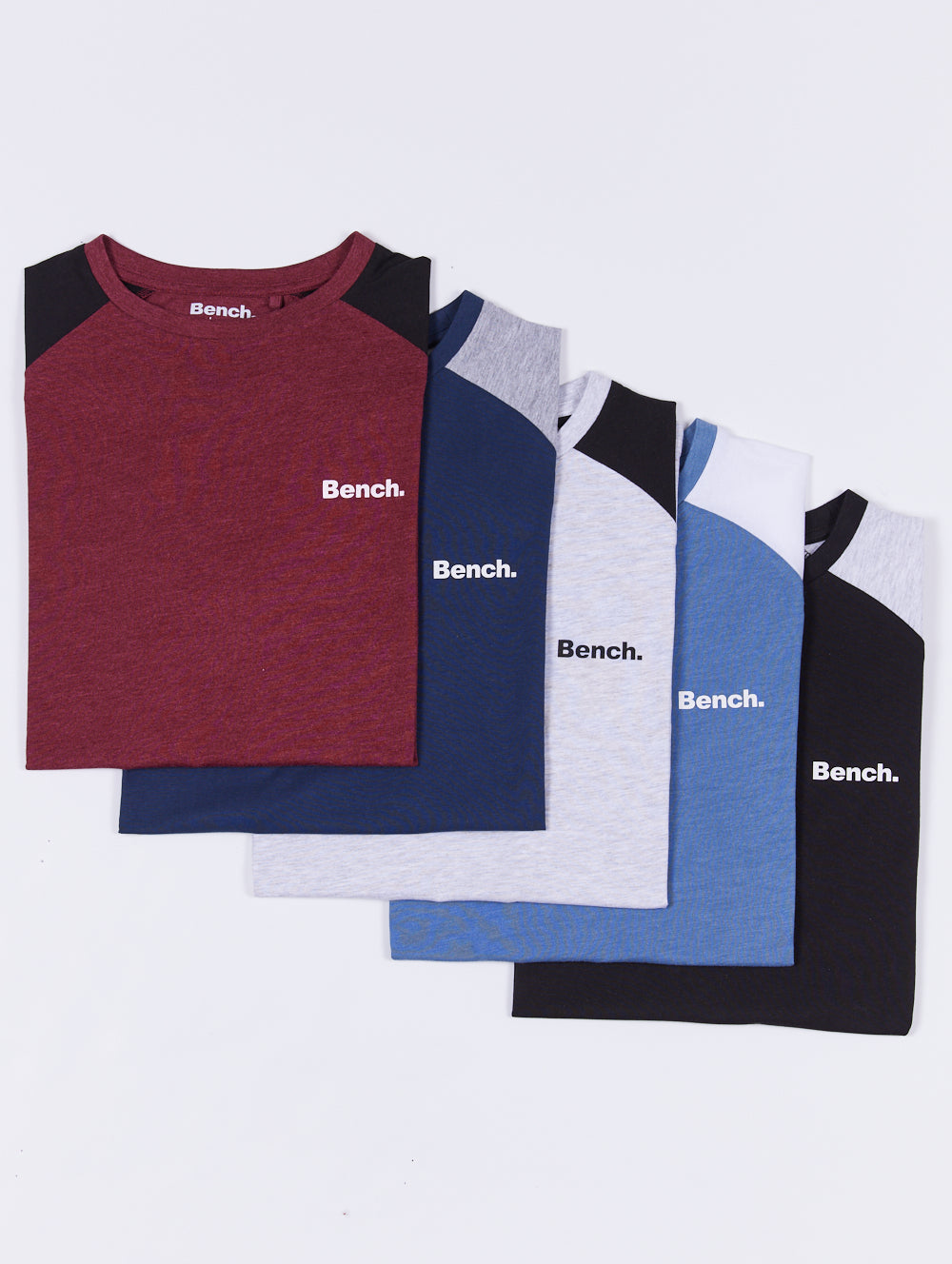 Trova t-shirt raglan (paquet de 5)