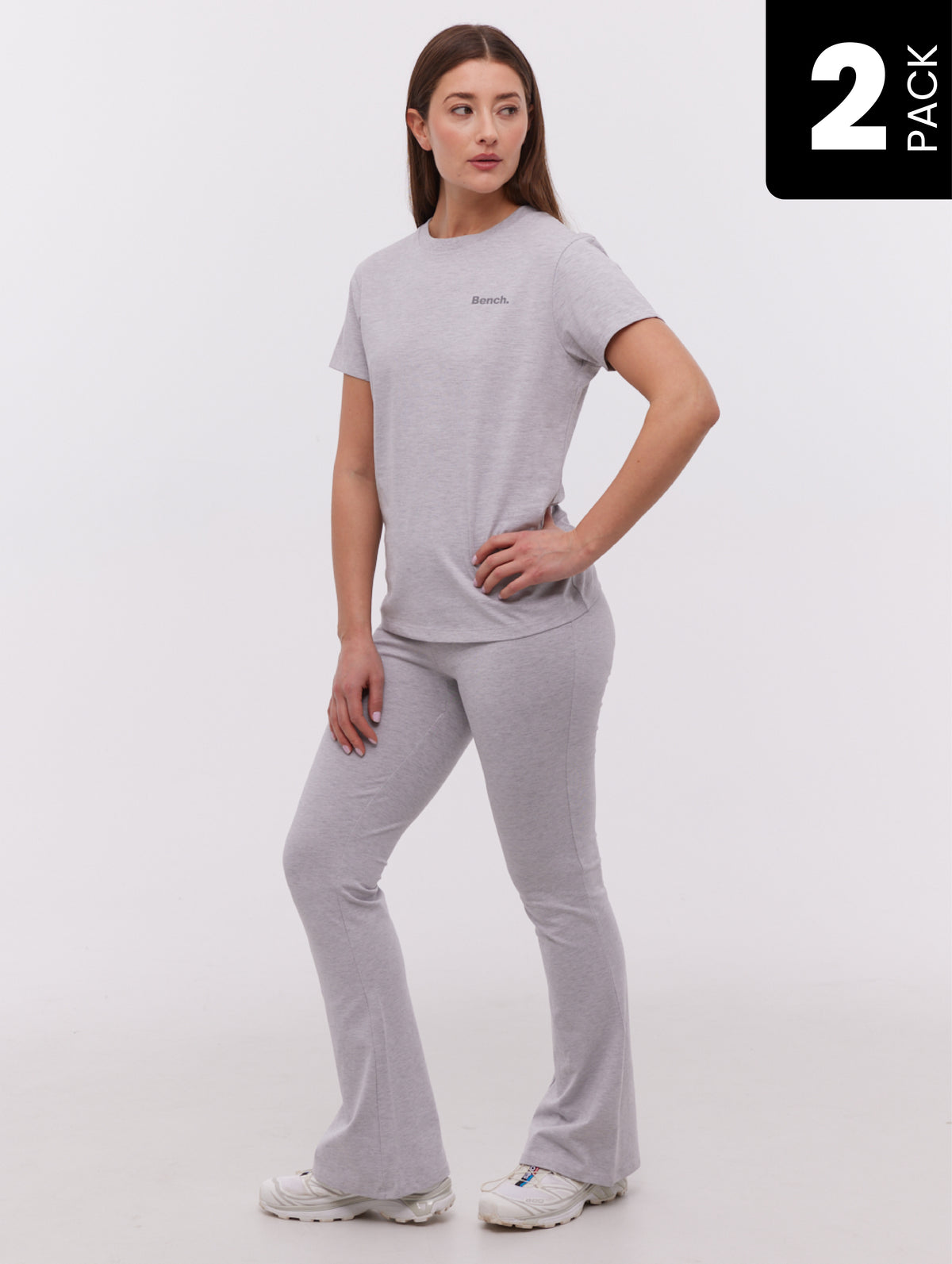 Arfa Flared Leggings & T-Shirt 2-Pack