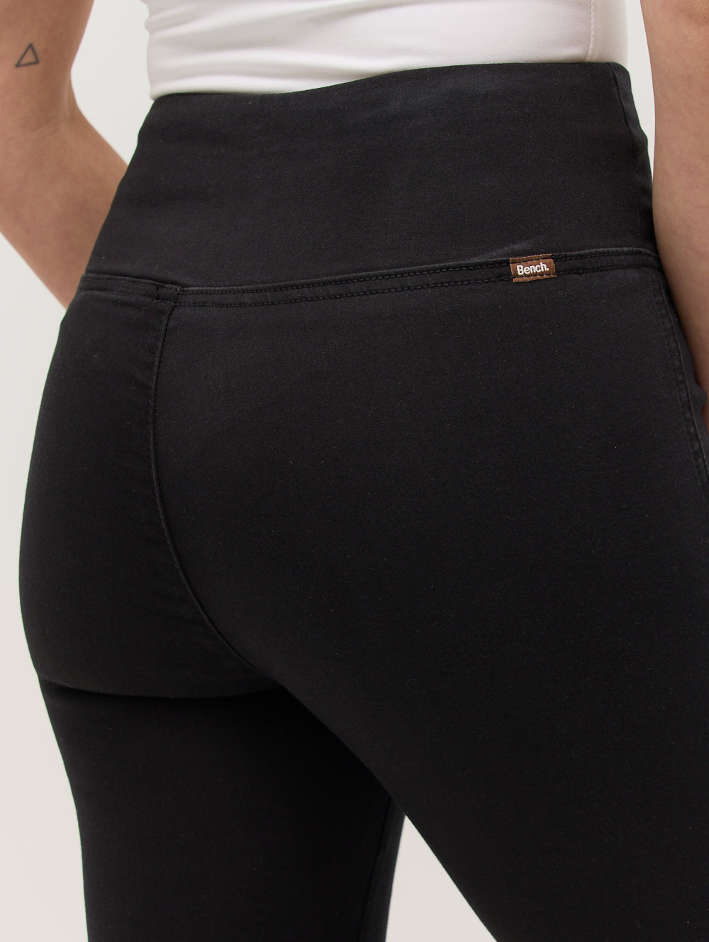 LIV Black Bottoms Denim Leggings Shot 2