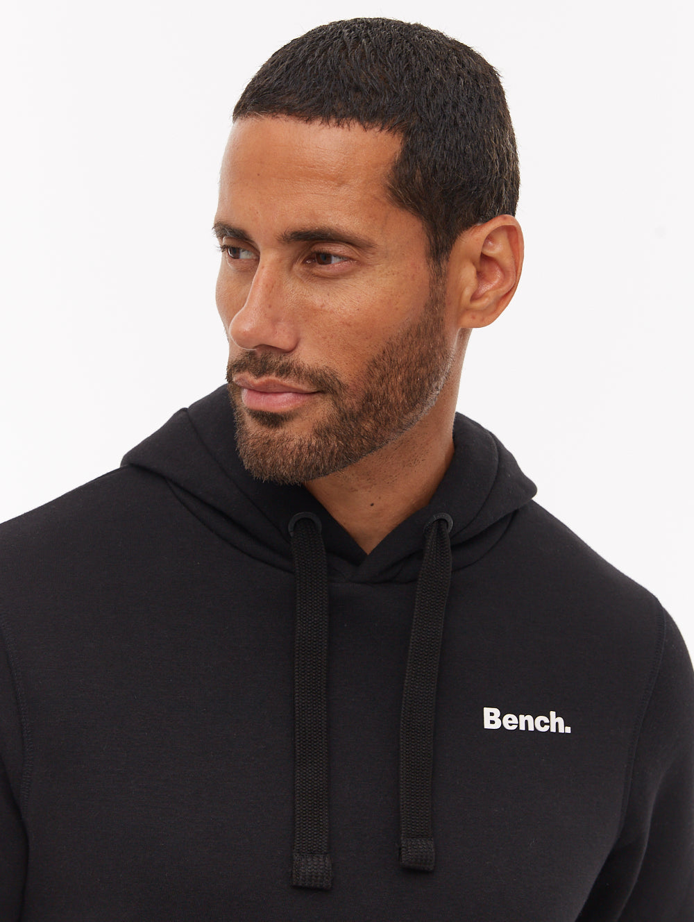 Alpera Black Hoodies Small Logo Shot 2