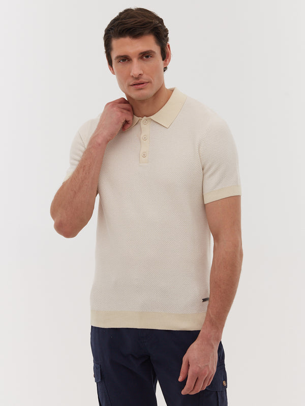 【TENDERLOIN】Knit polo tee Totti Knit Polo Shirt - Bench