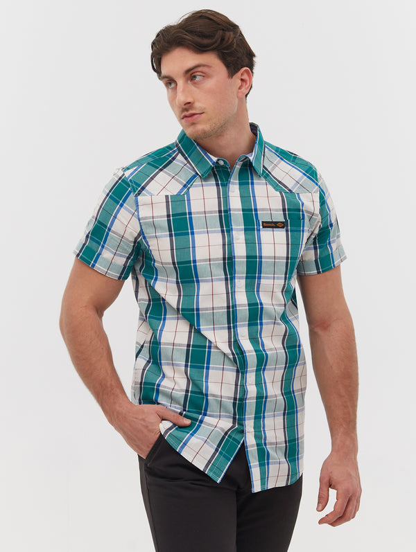 【BAON】[unisex] Gotelli Linen Check Over Short Sleeve Shirt BN2G128597-CH006-01_600x.jpg?v