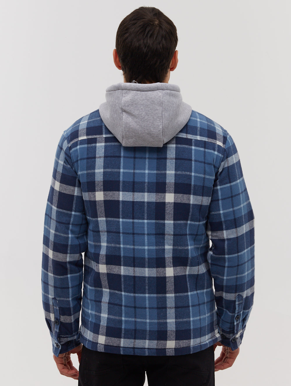 TRISSO Blue Shirts Flannels With Hood Shot 4
