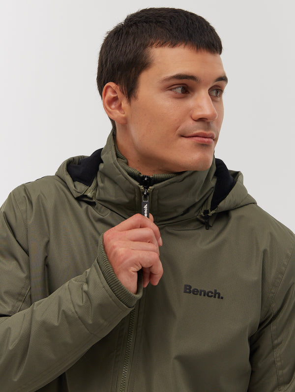 Hawn Double Faced Ripstop Hooded Jacket