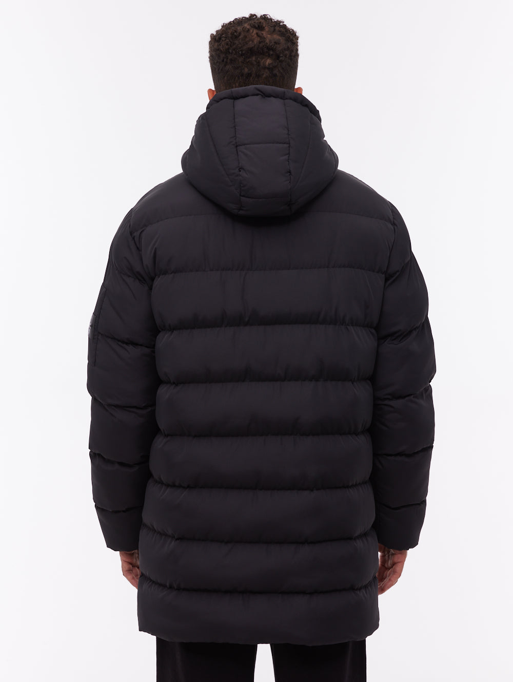 Texani Black BK001 Outerwear Jackets Long Shot 5