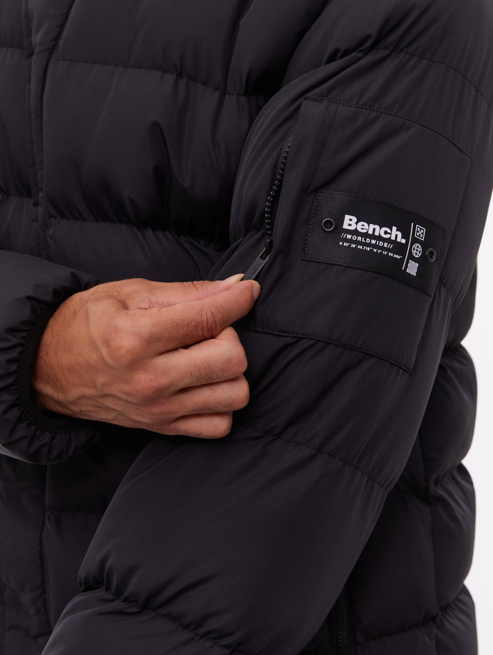 Texani Black BK001 Outerwear Jackets Long Shot 4