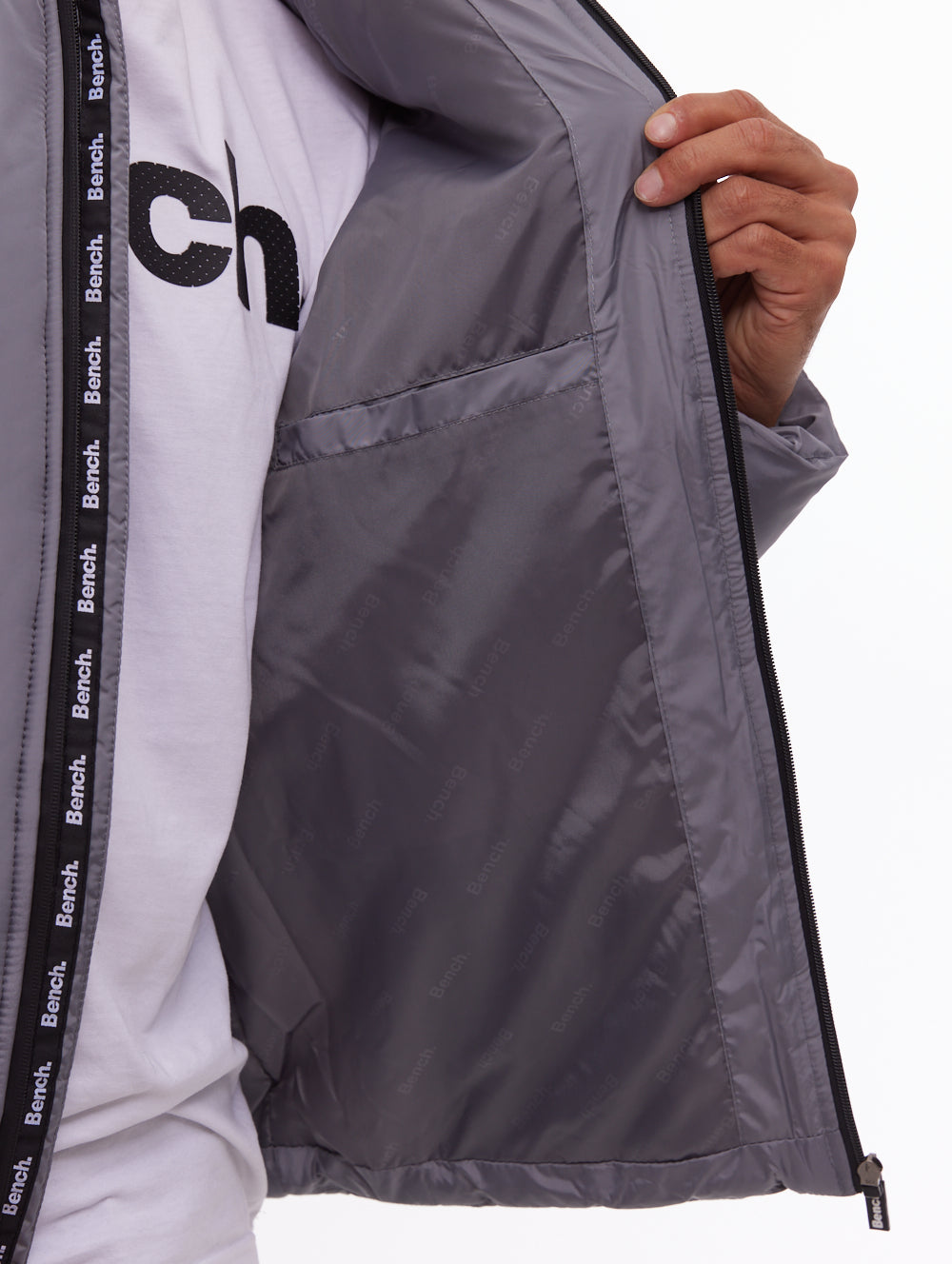Rafera Grey Outerwear Jackets Shot 4