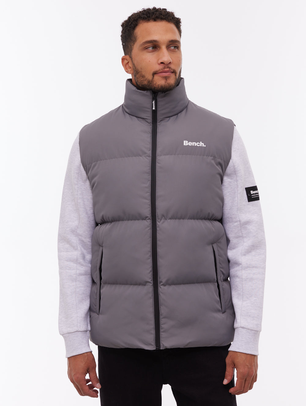 Rithko Grey Outerwear Vests Shot 1