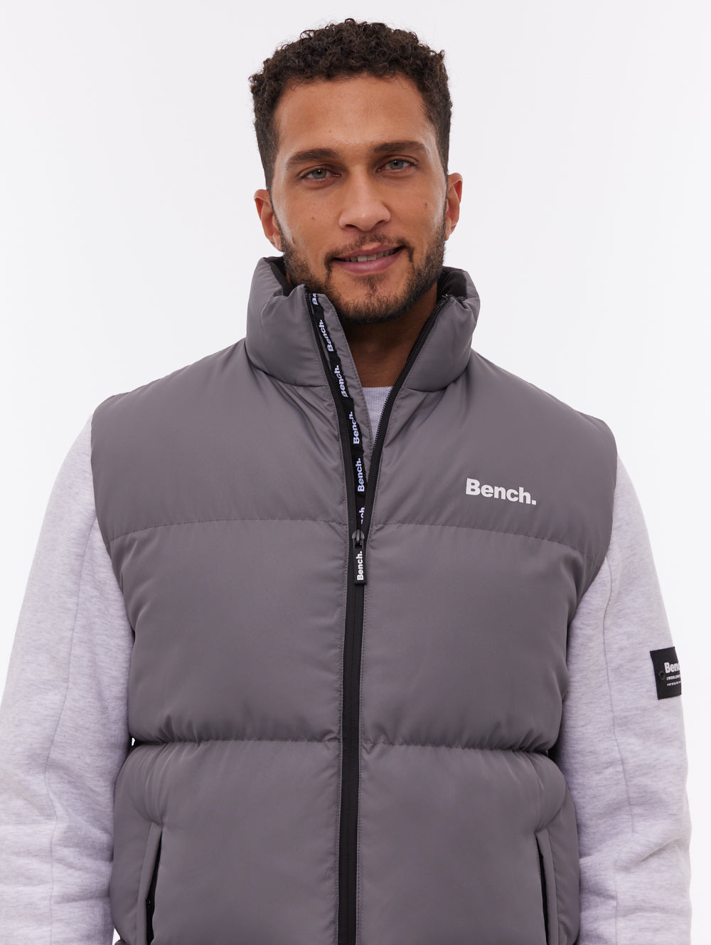 Rithko Grey Outerwear Vests Shot 2