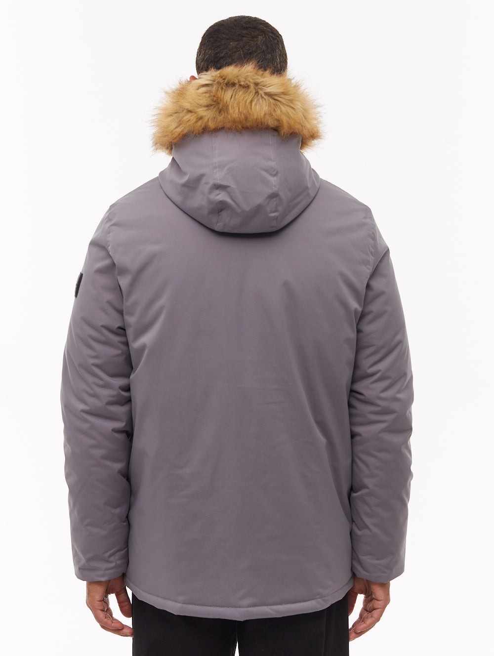 Jarryl Hooded Parka - Grey