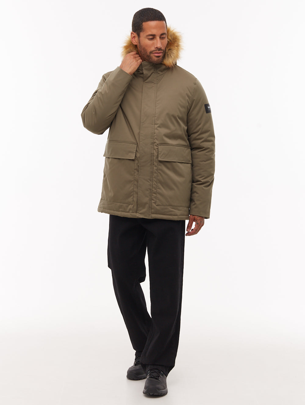 Jarryl Hooded Parka - Green