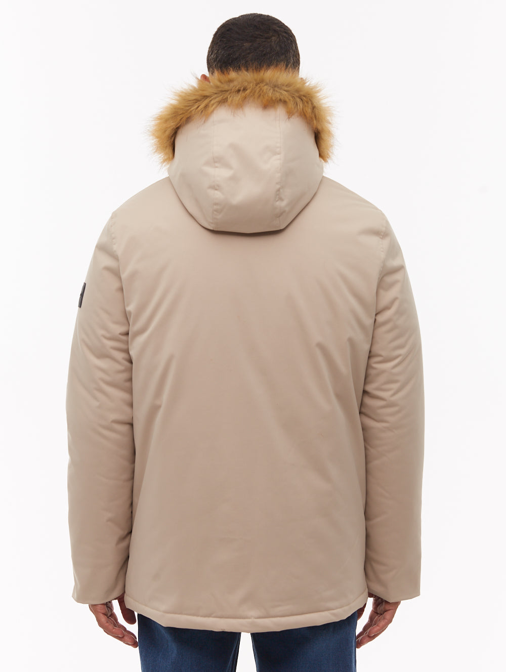 Jarryl Hooded Parka - Beige