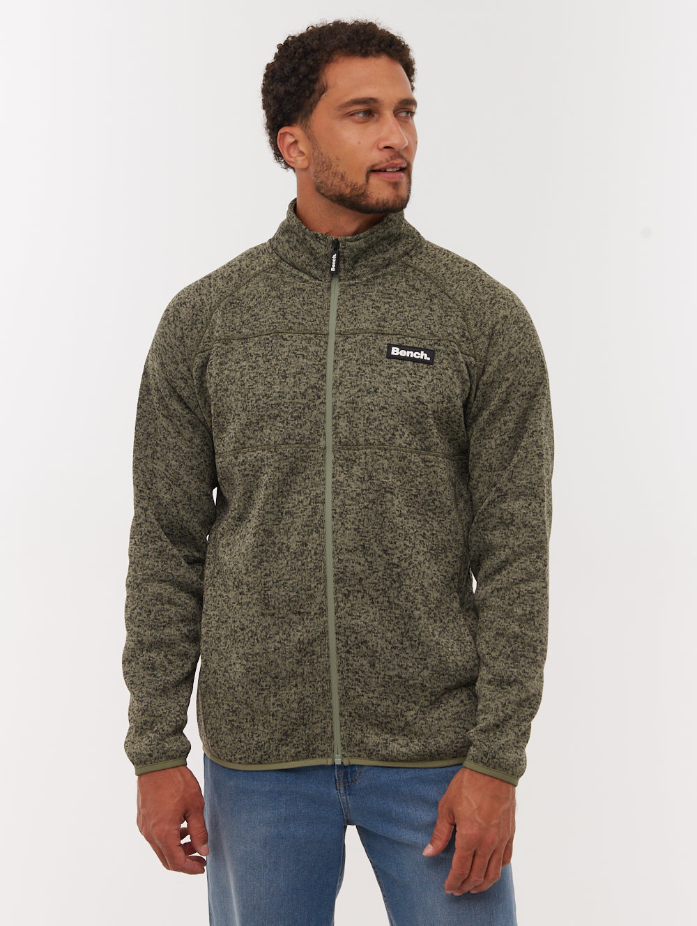 Middeo Green GR006X Funnel Zips Melange Shot 1