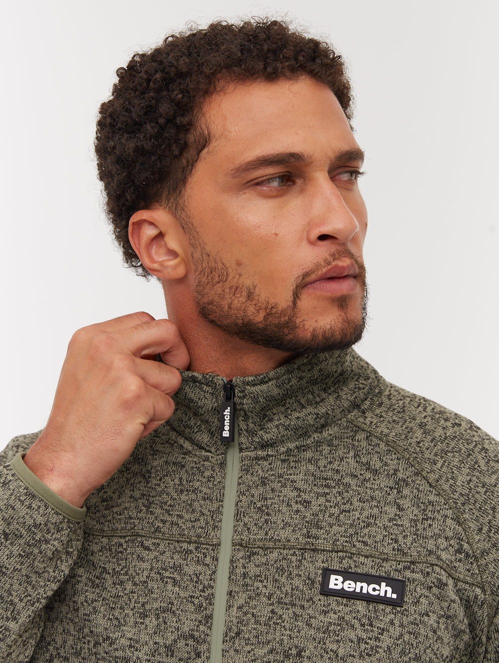Middeo Green GR006X Funnel Zips Melange Shot 1