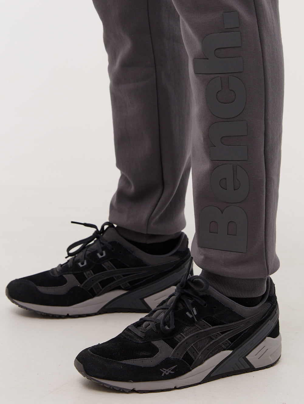 Paxton Tonal Logo Joggers - Grey