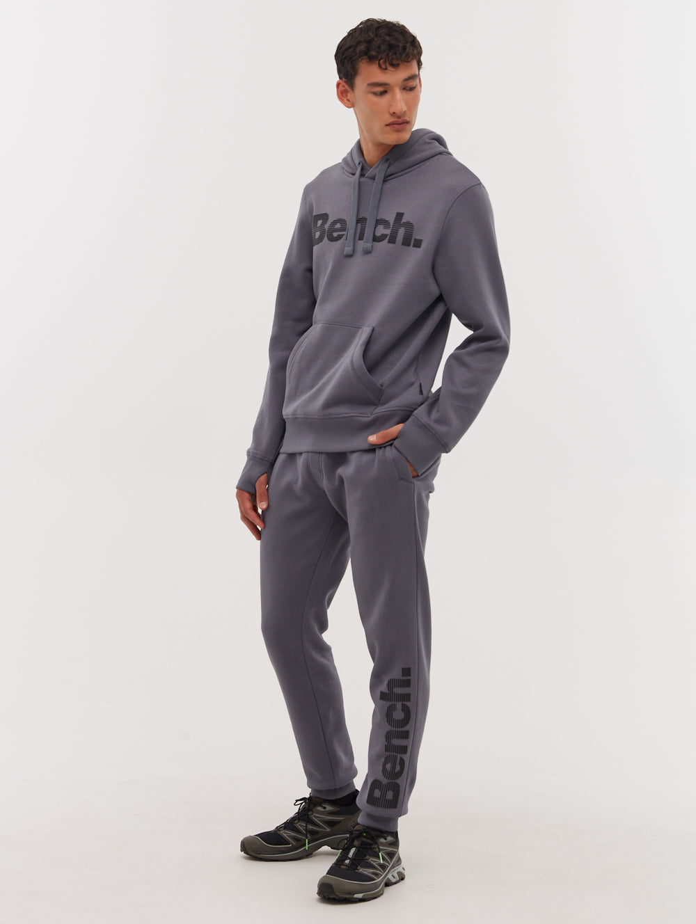 Havili Hoodie Jogger Sweatsuit - Grey
