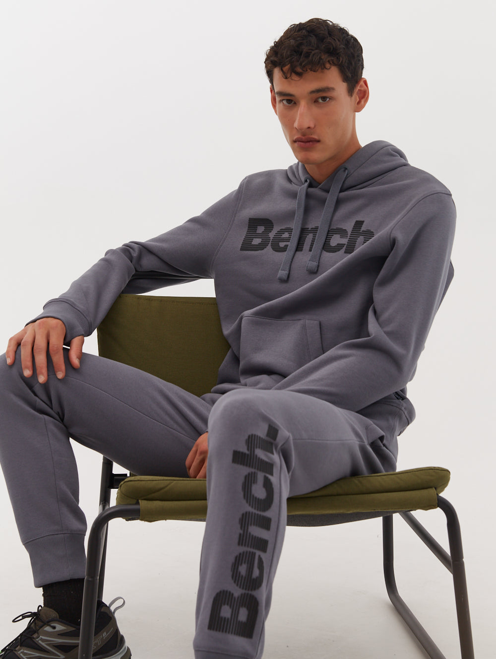 Havili Hoodie Jogger Sweatsuit - Grey