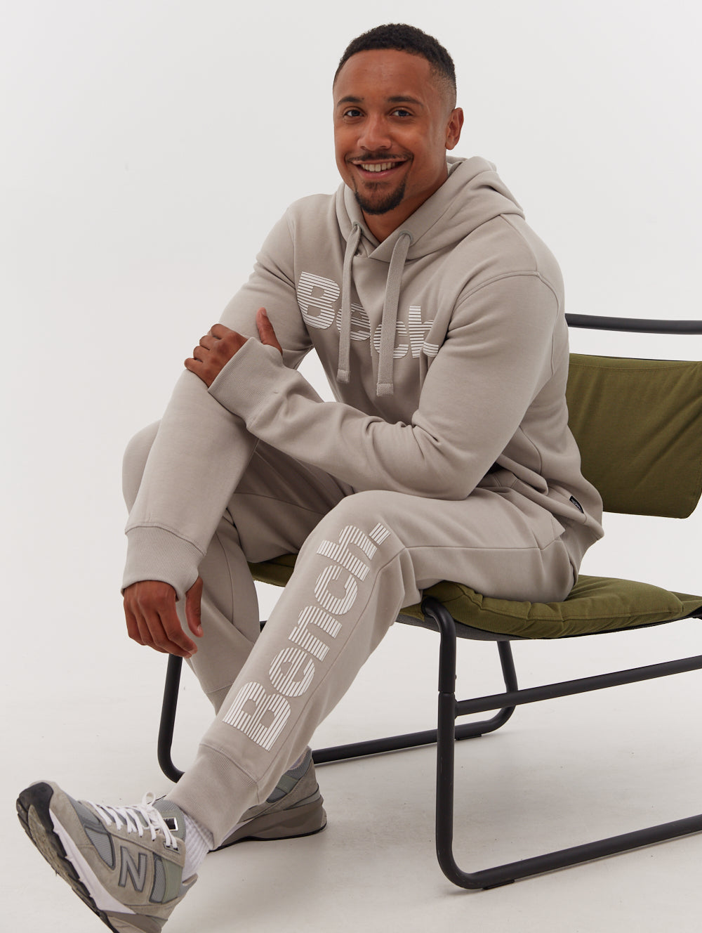 Havili Hoodie Jogger Sweatsuit - Light Grey