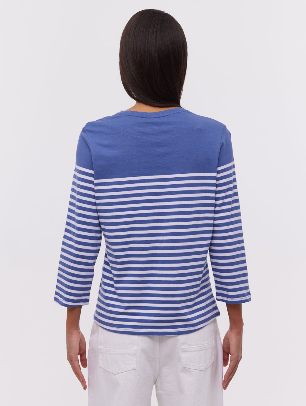 Arian t-shirt rayé marin 3/4