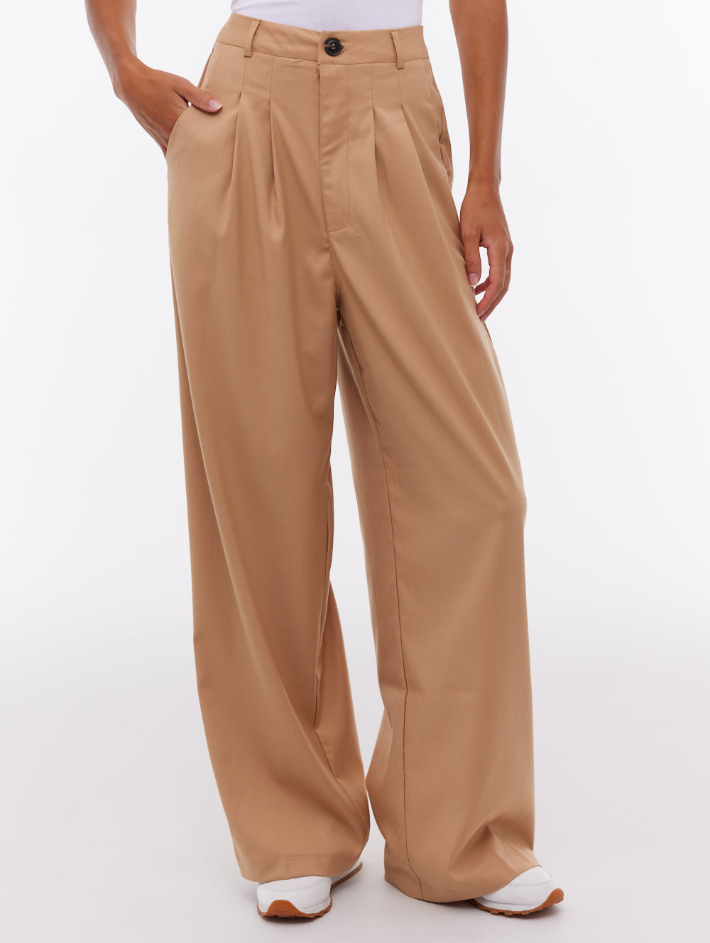 Monnie Beige BR201 Bottoms Woven Shot 1