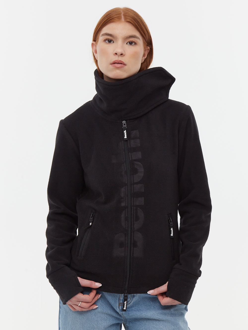 Finish Black Funnel Zips Microfleece Shot 1