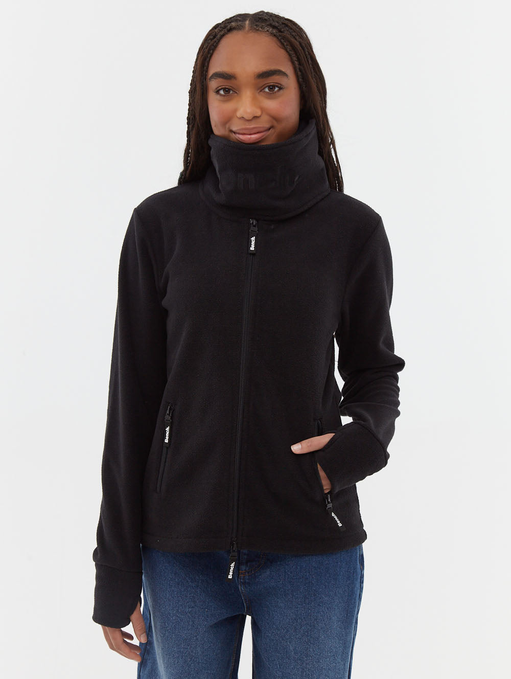Funnel Black Funnel Zips Microfleece Shot 1