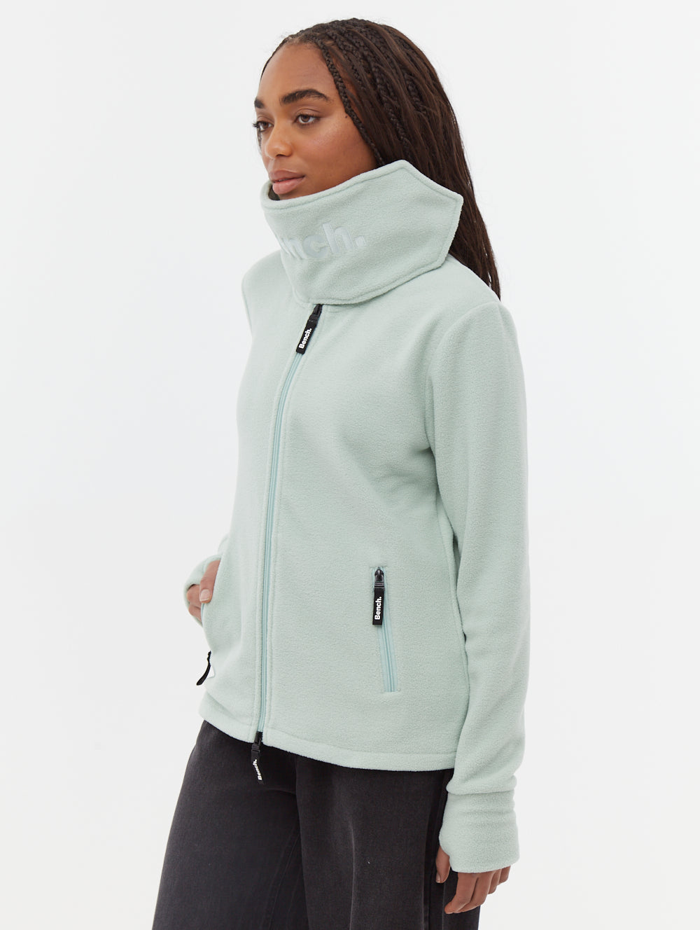 Funnel Green Funnel Zips Microfleece Shot 4
