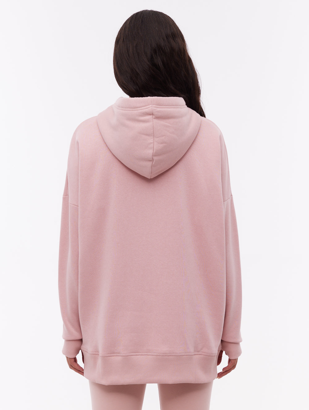 Darea Pink PK021 Hoodies Oversized Small Logo Shot 3