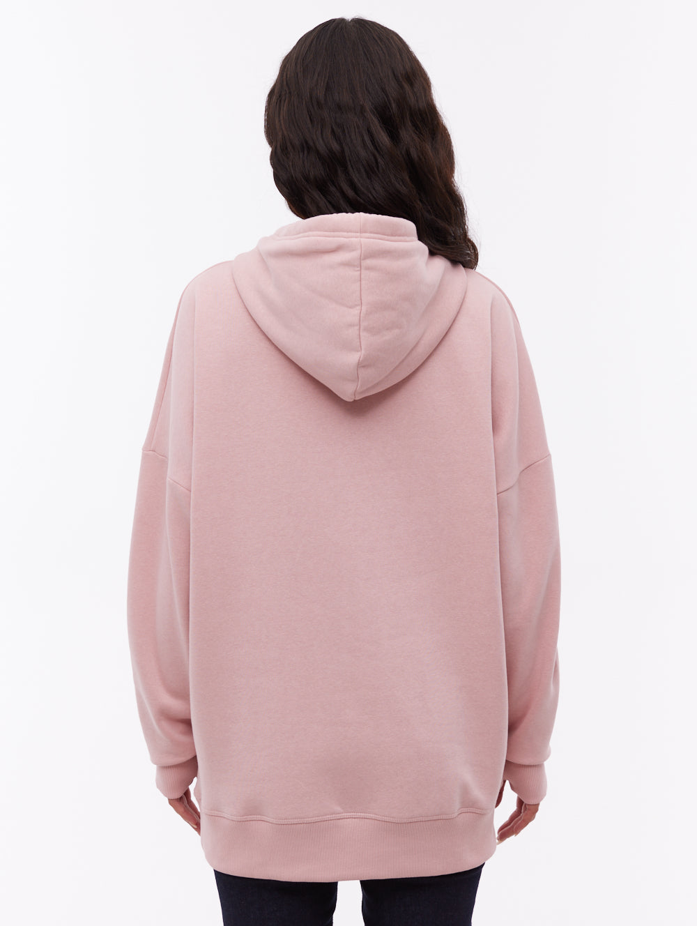 Fray Pink PK021 Hoodies Oversized Tab Shot 3