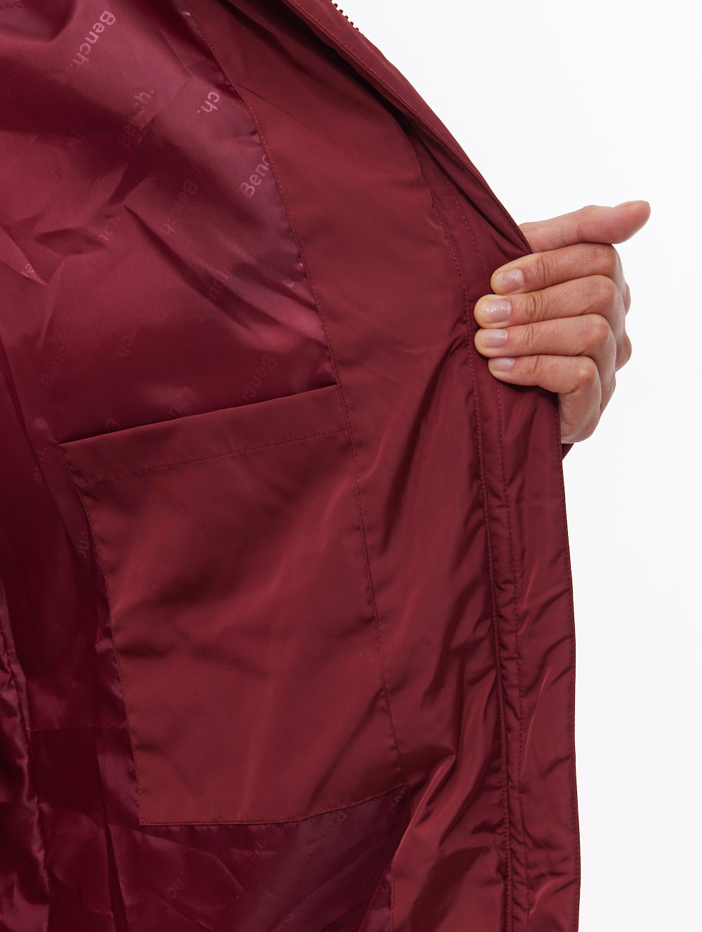 Eloraina Red BU028 Outerwear Parkas Shot 3