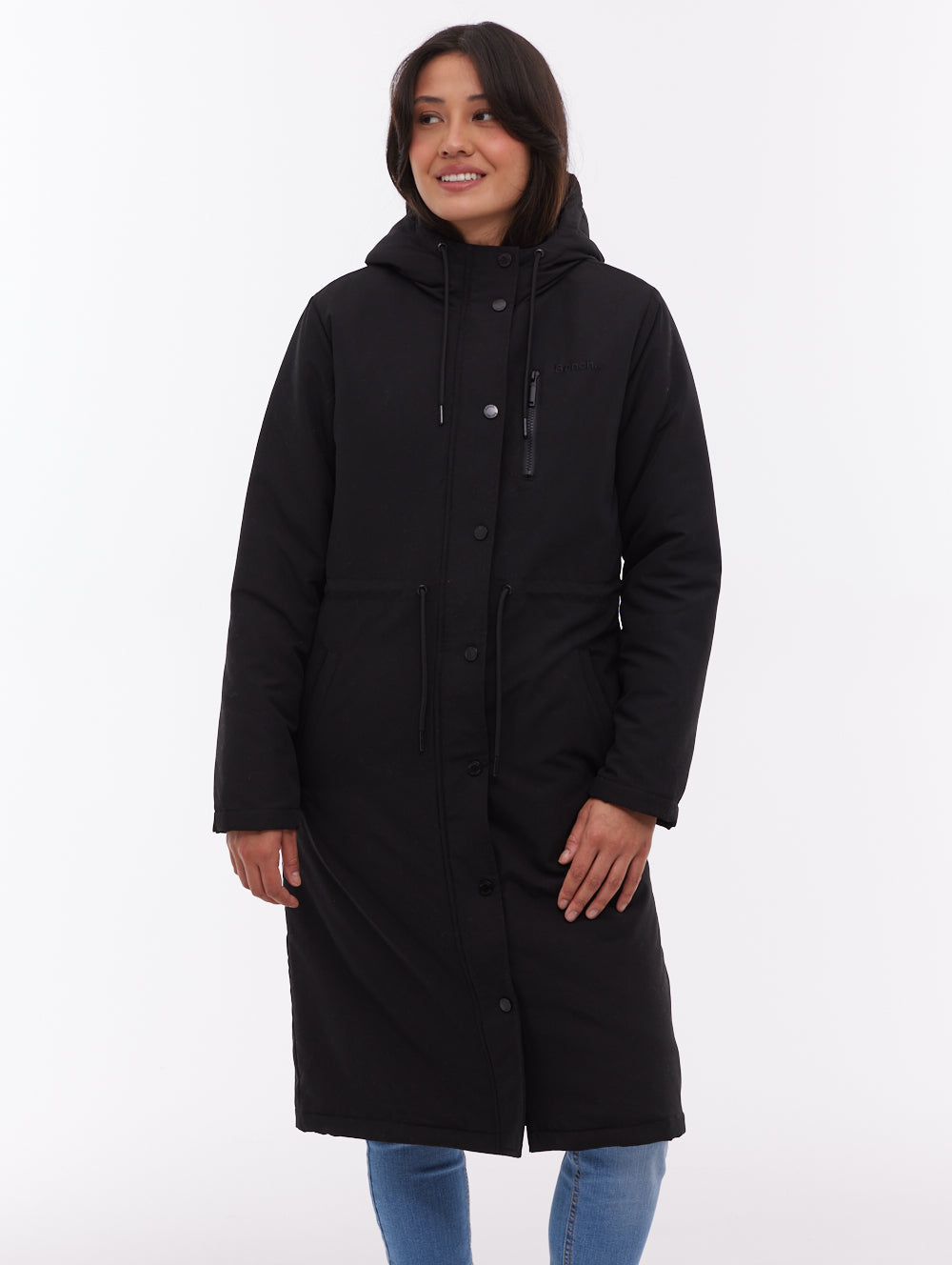 Sari Black BK001 Outerwear Parkas Shot 1