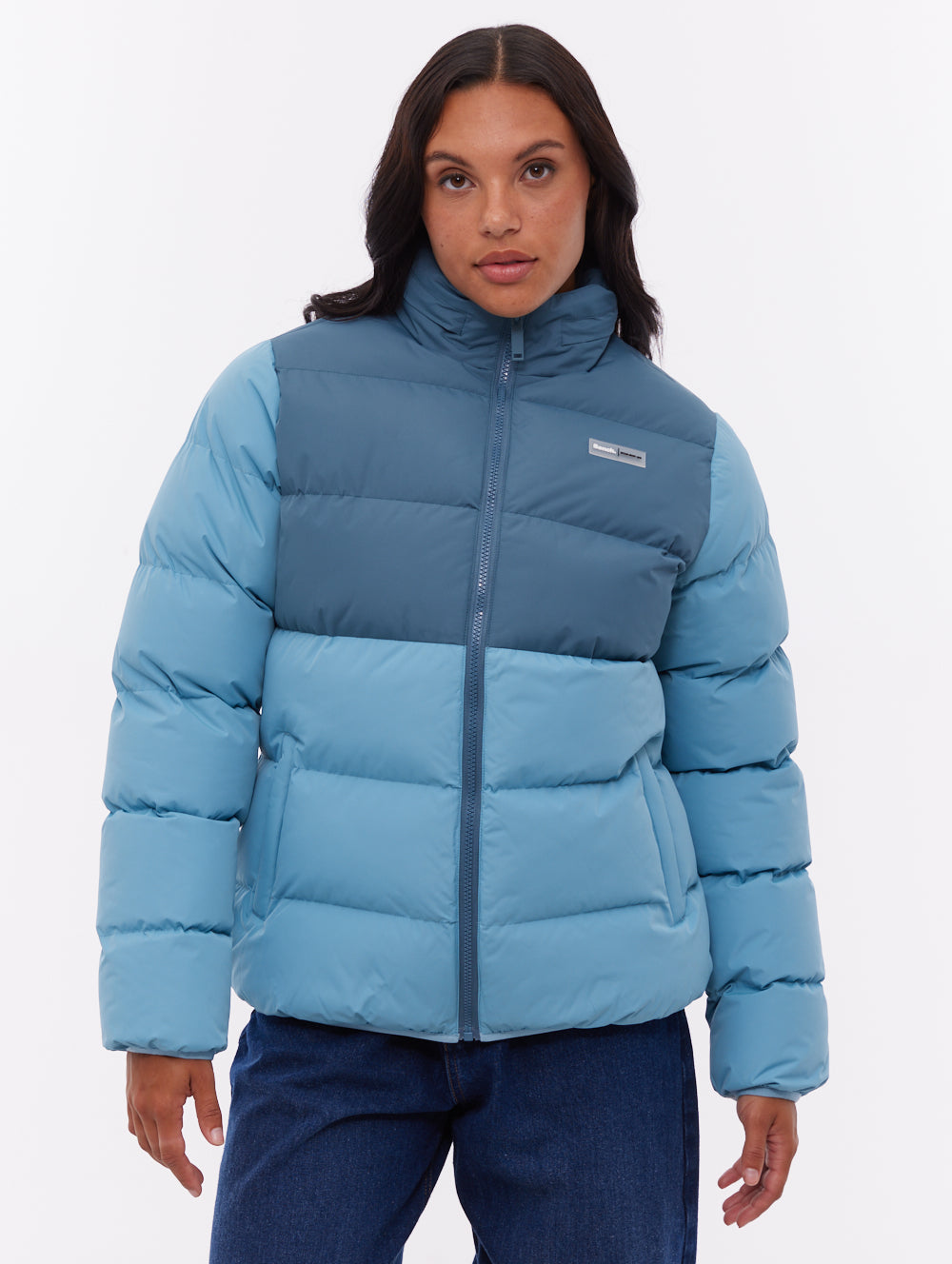 Jehn Aqua GR056 Outerwear Jackets Colour Block Shot 1