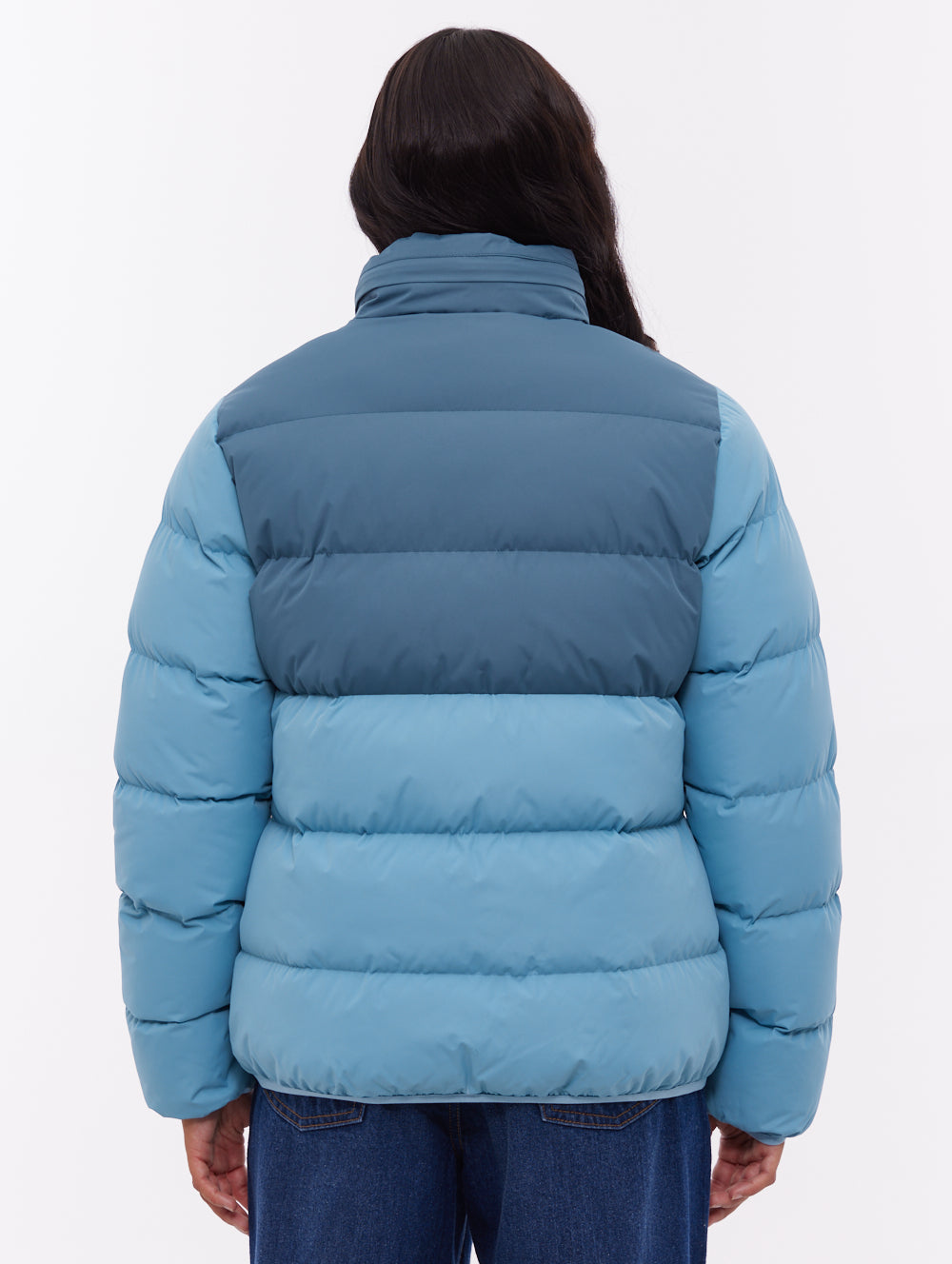 Jehn veste matelassée bicolore - Aqua