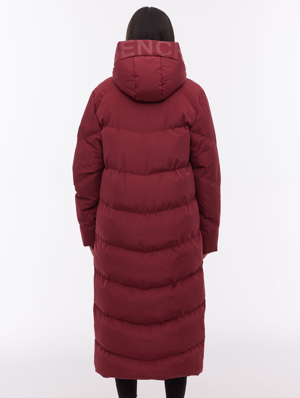 Elli Red Outerwear Parkas Shot 4