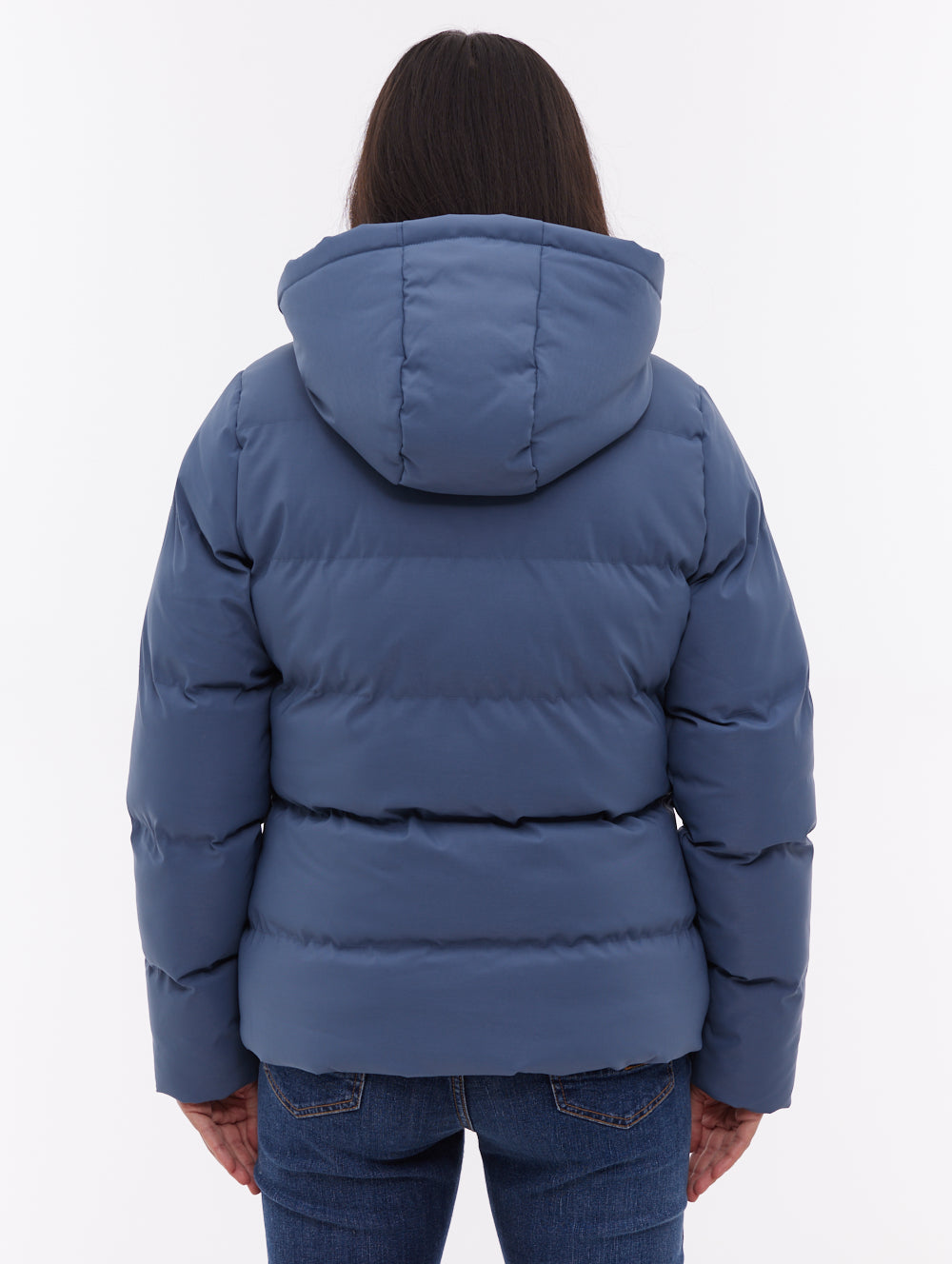 Atha Blue BL055 Outerwear Jackets With Faux Fur Hood Shot 4