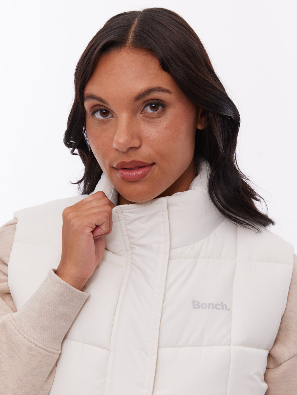 Kacie White WH007 Outerwear Vests Shot 1