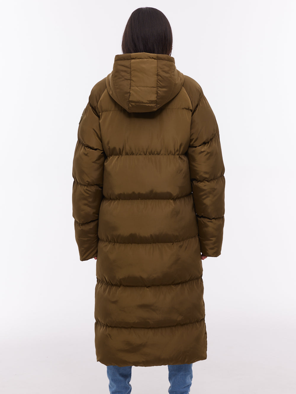 Larah parka matelassé mi-long - Vert