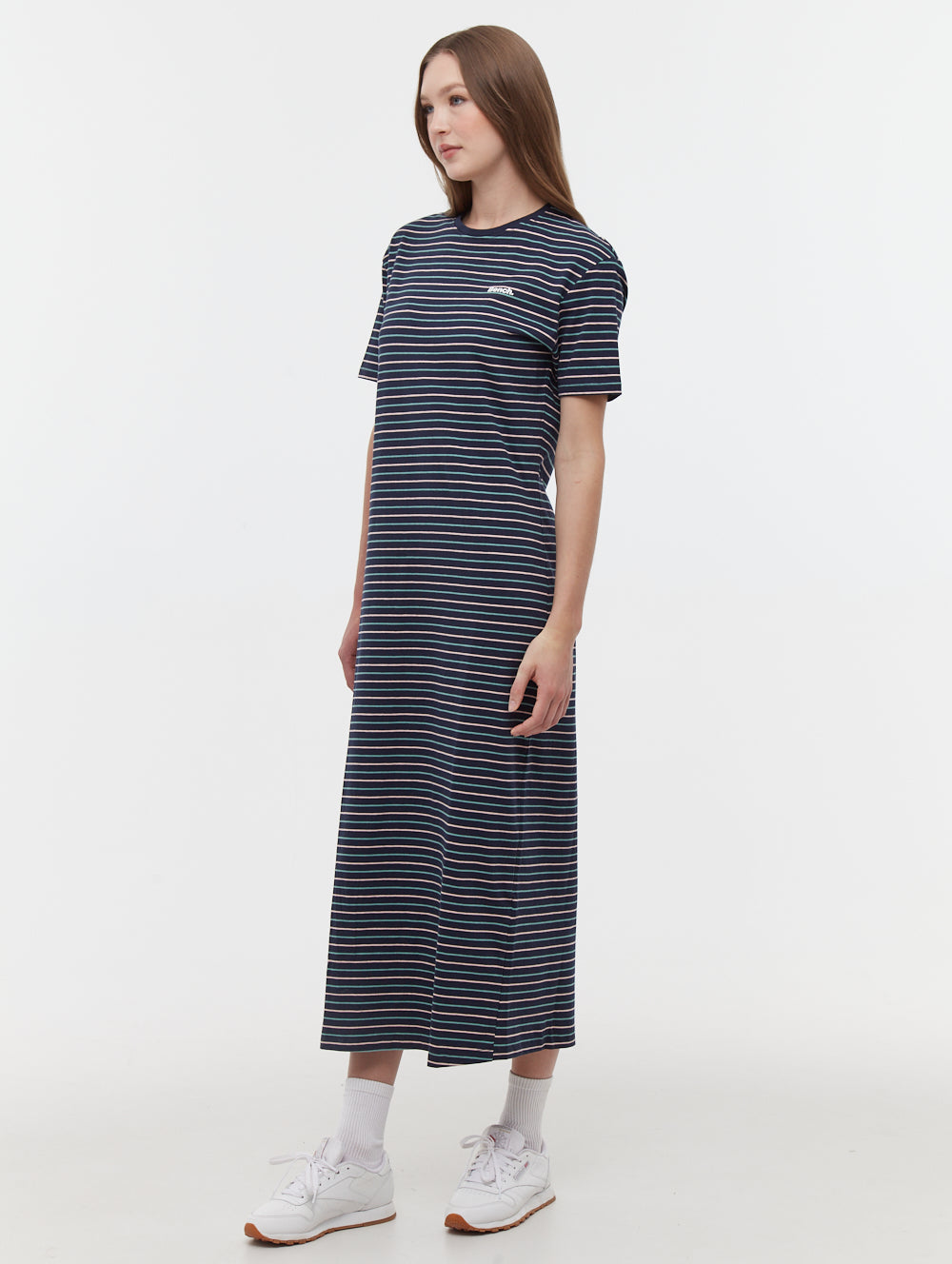 Marri Striped T-Shirt Maxi Dress
