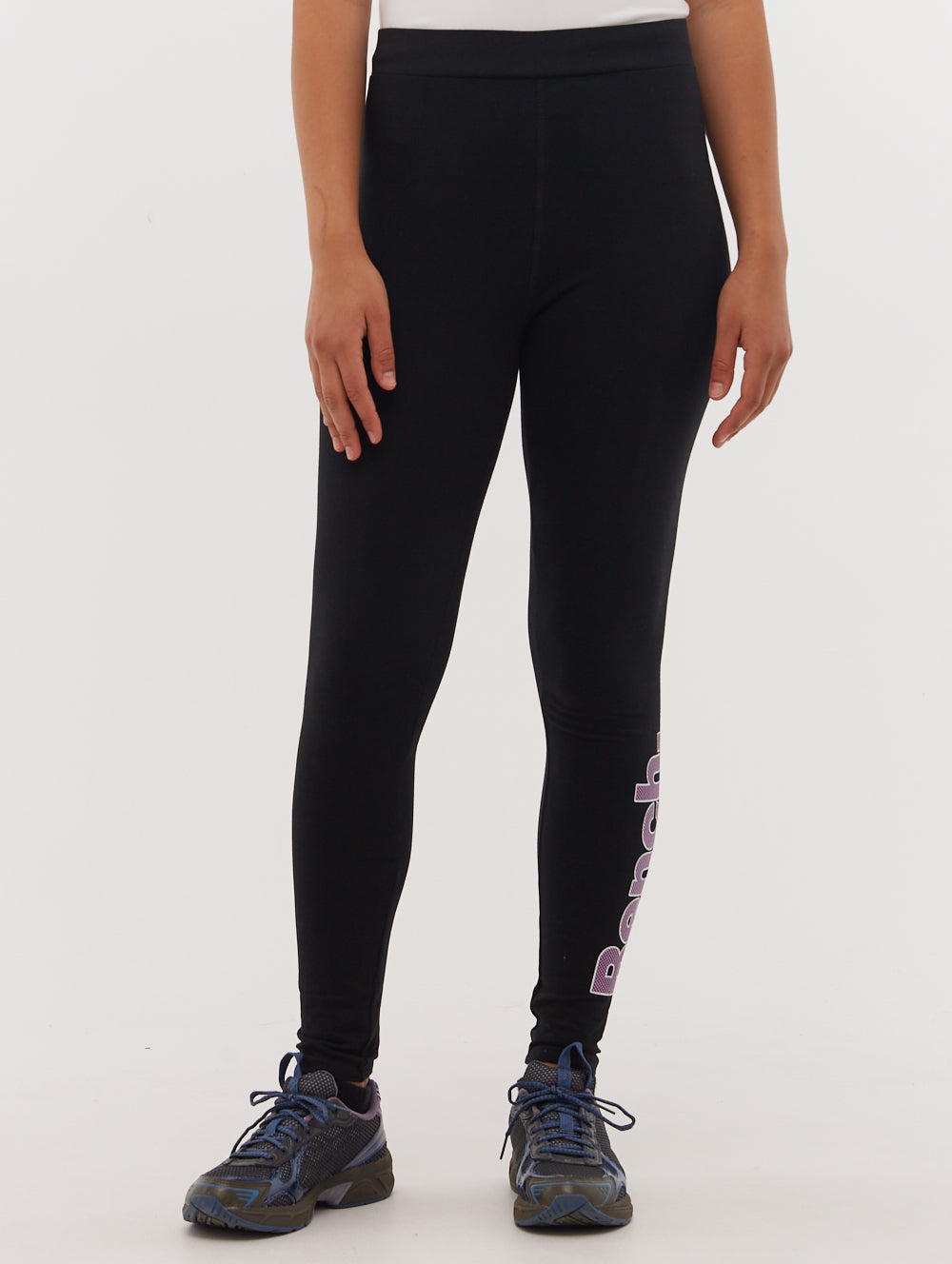 ELIRA Black BK014 Leggings Logo Shot 1