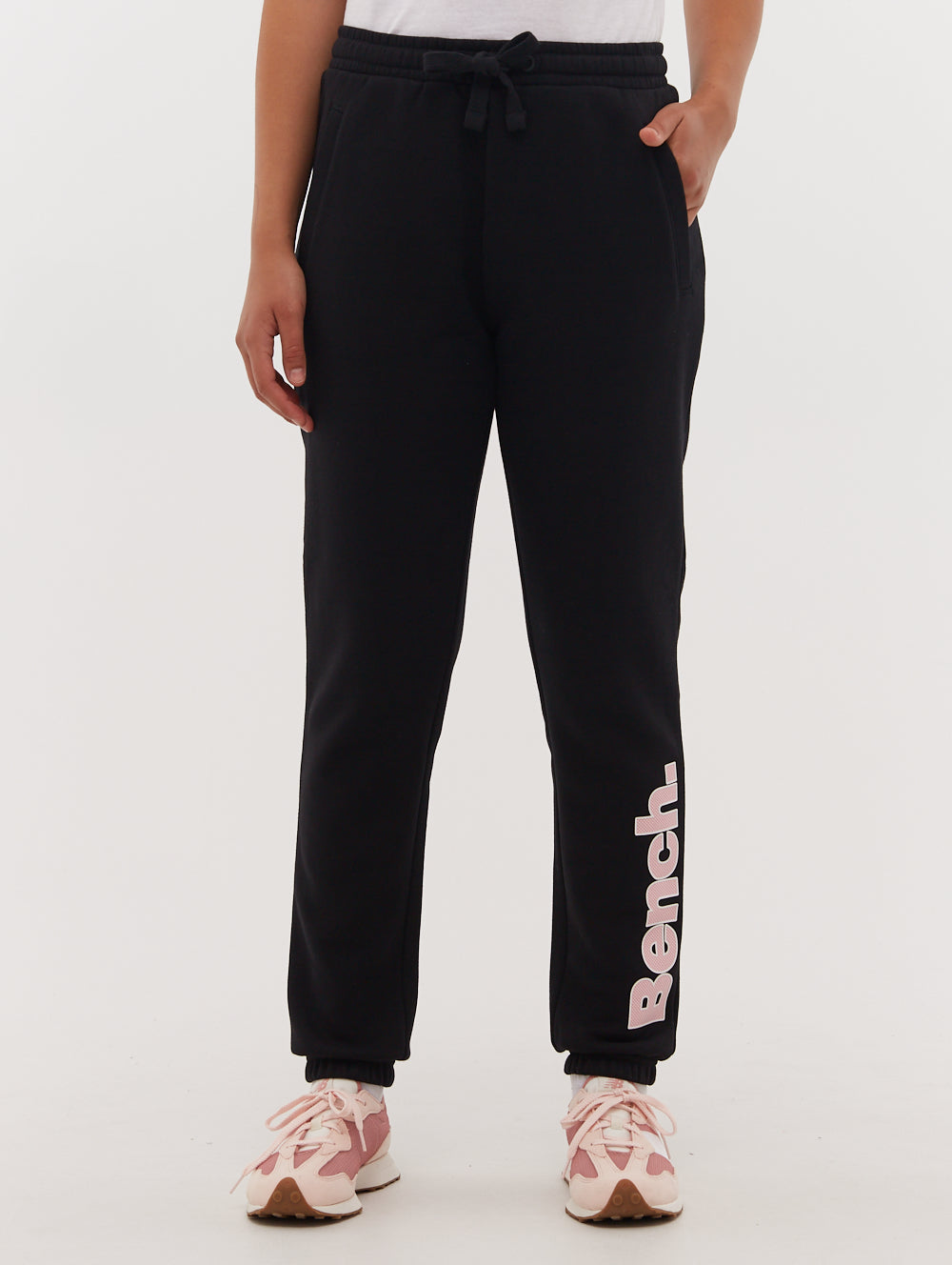 Frynn Outline Logo Joggers - Black
