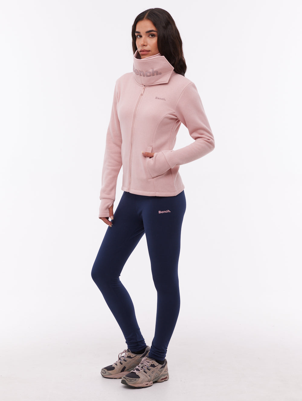 Jeana Blue NY018 Leggings Small Logo Shot 2