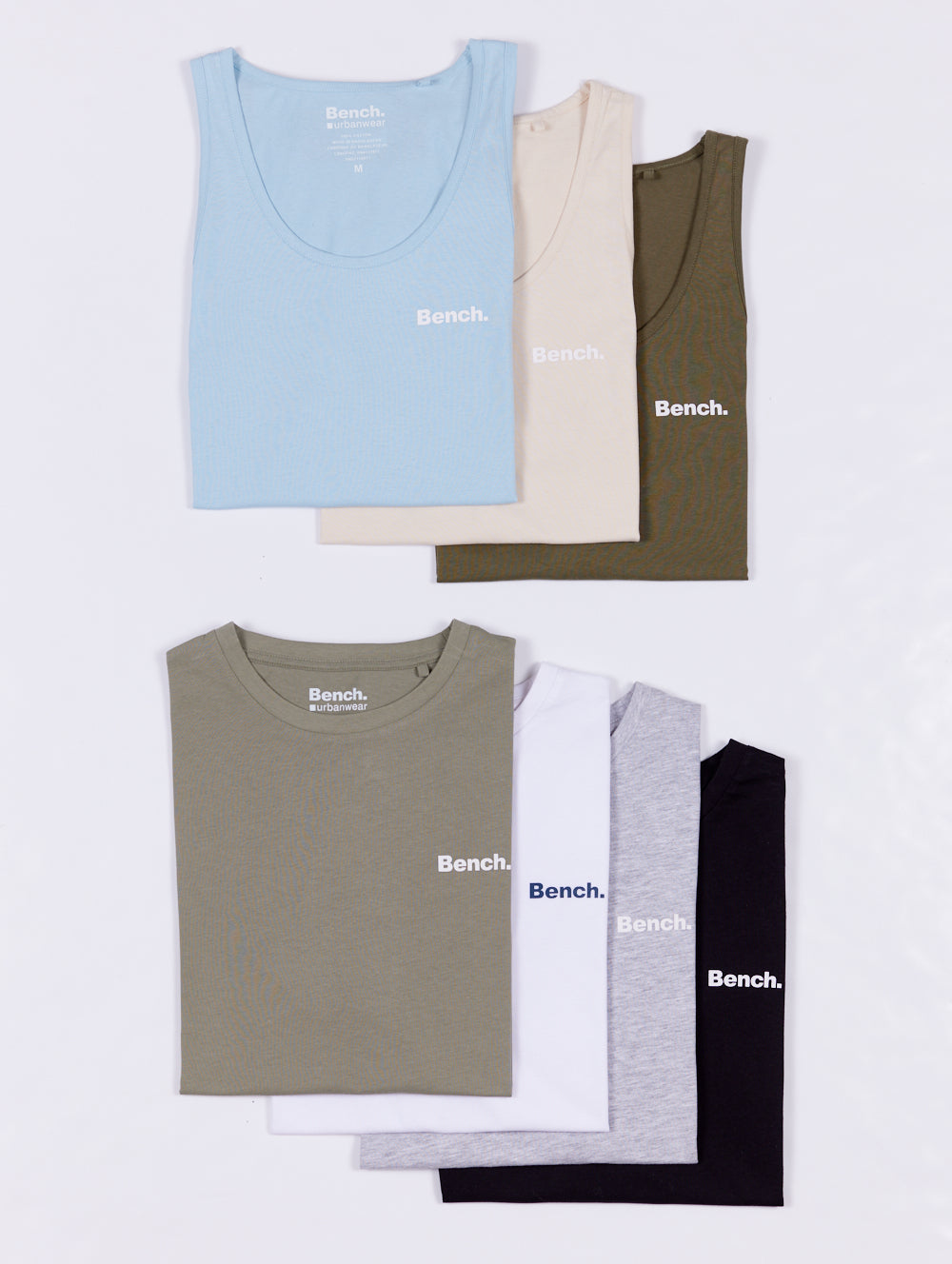 Aleron t-shirt et débardeur (paquet de 7)