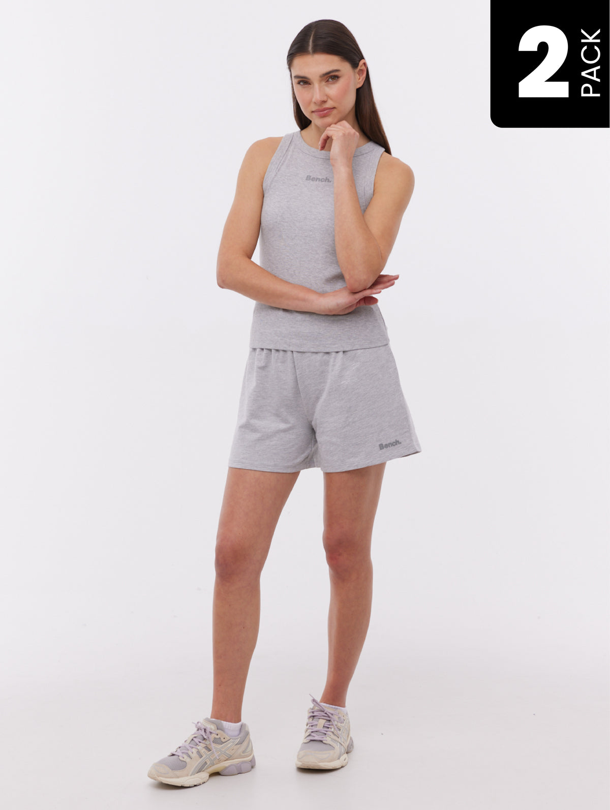 Sessa Ribbed Tank Top & Shorts 2-Pack