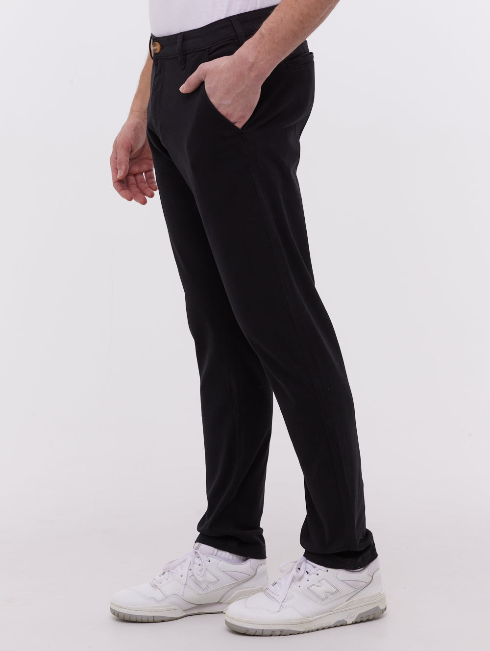 Jimini Washed Twill Chino Pants - Bench