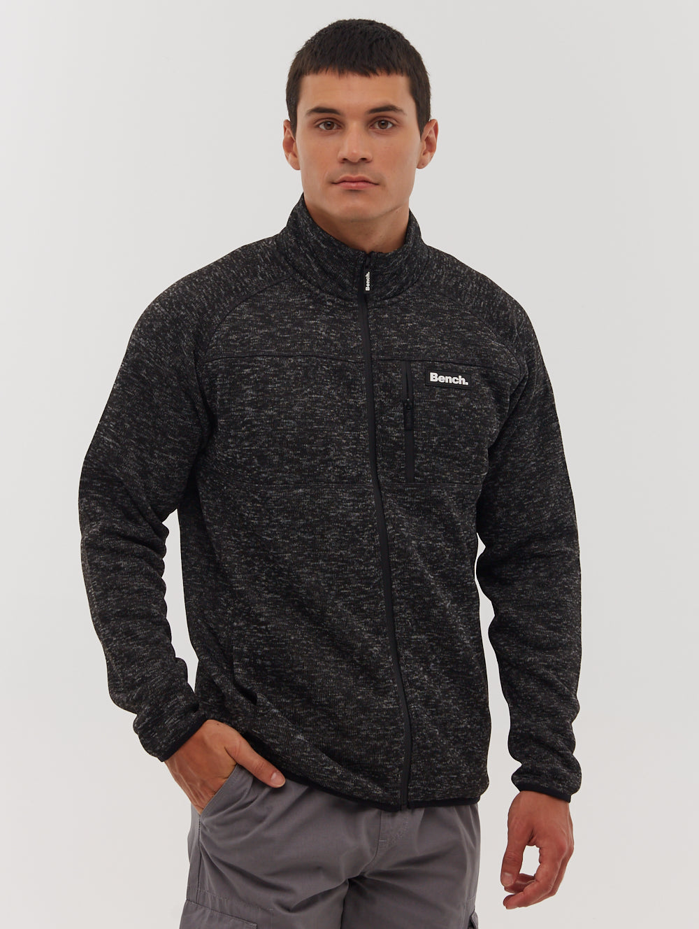 Wylden Zip Up Polar Fleece Funnel Neck