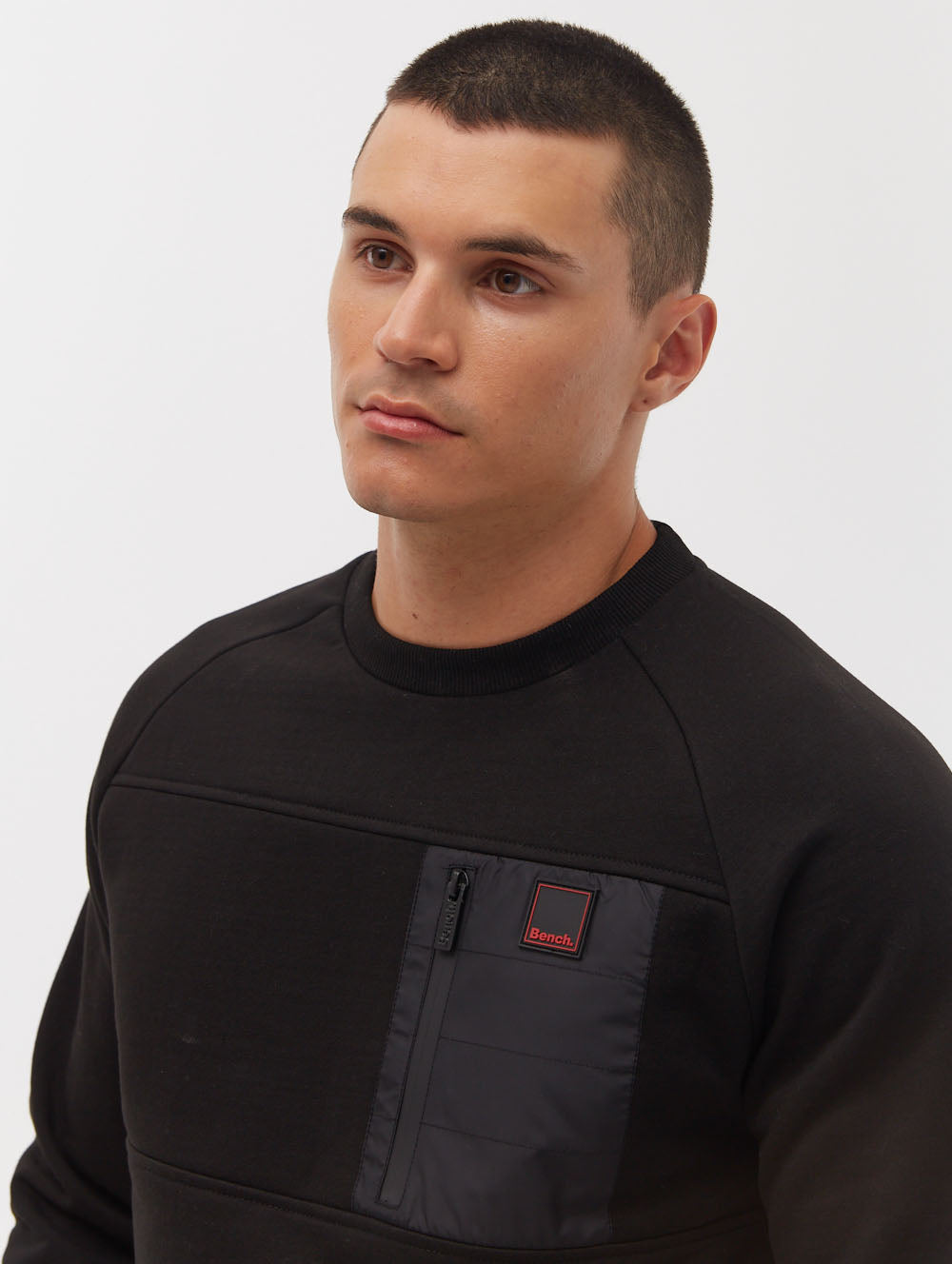 Marton Chest Pocket Crew Neck Sweatshirt