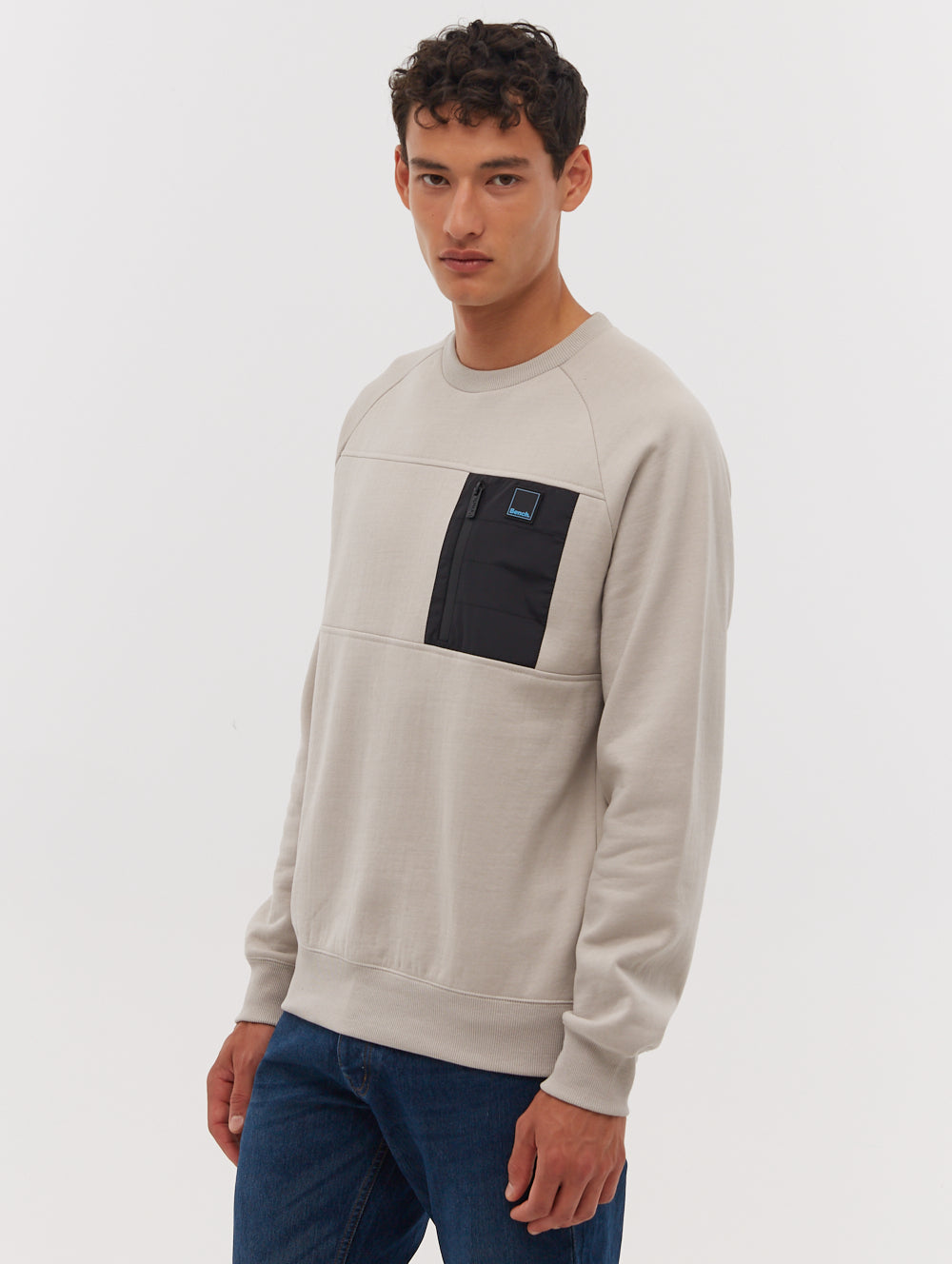 Marton Chest Pocket Crew Neck Sweatshirt