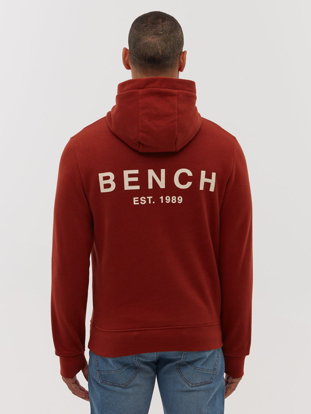 MOBBLEY Orange Hoodies Graphic Front Back Shot 1