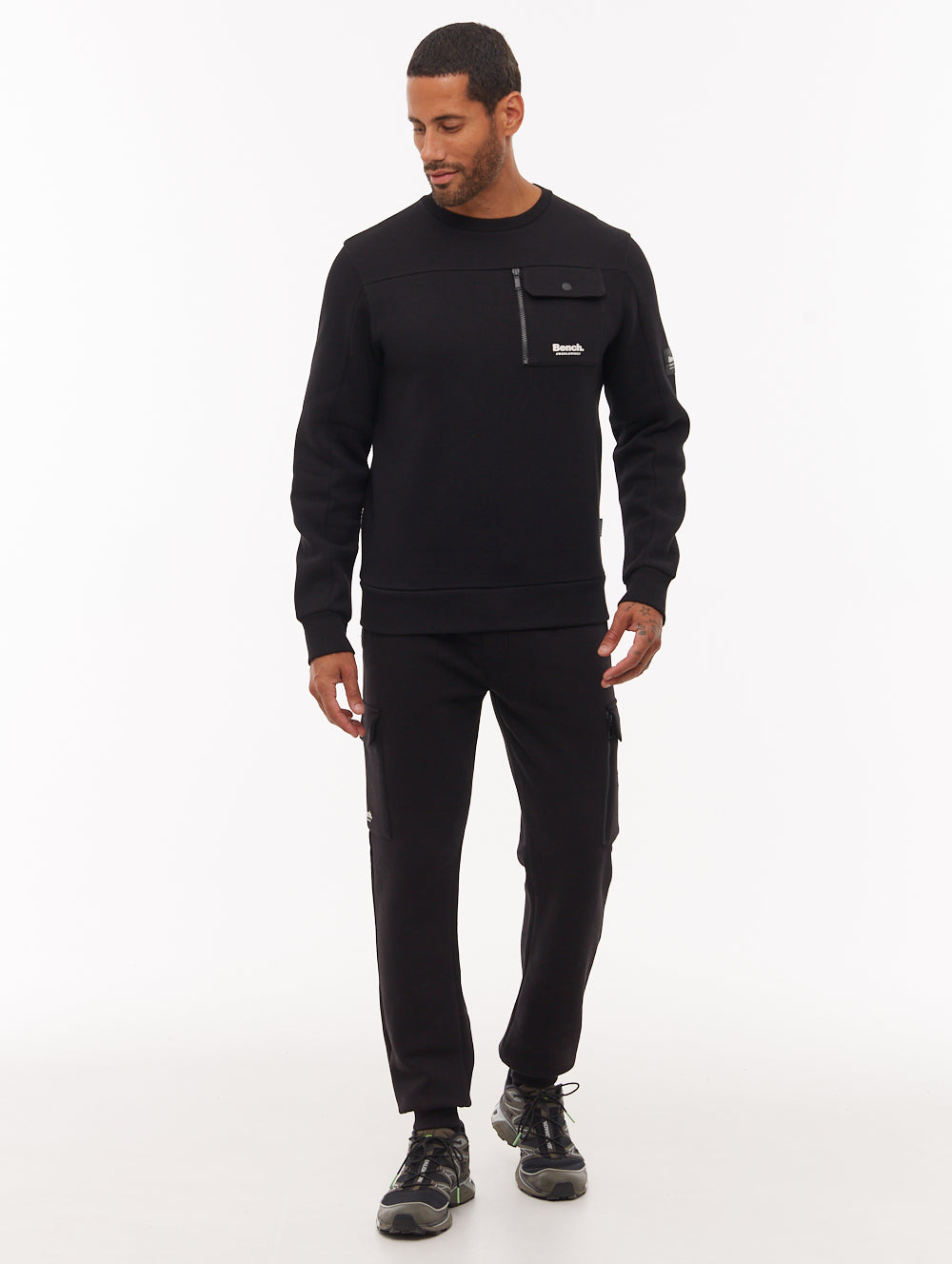 Rissio Utility Crew Neck - Black - Bench