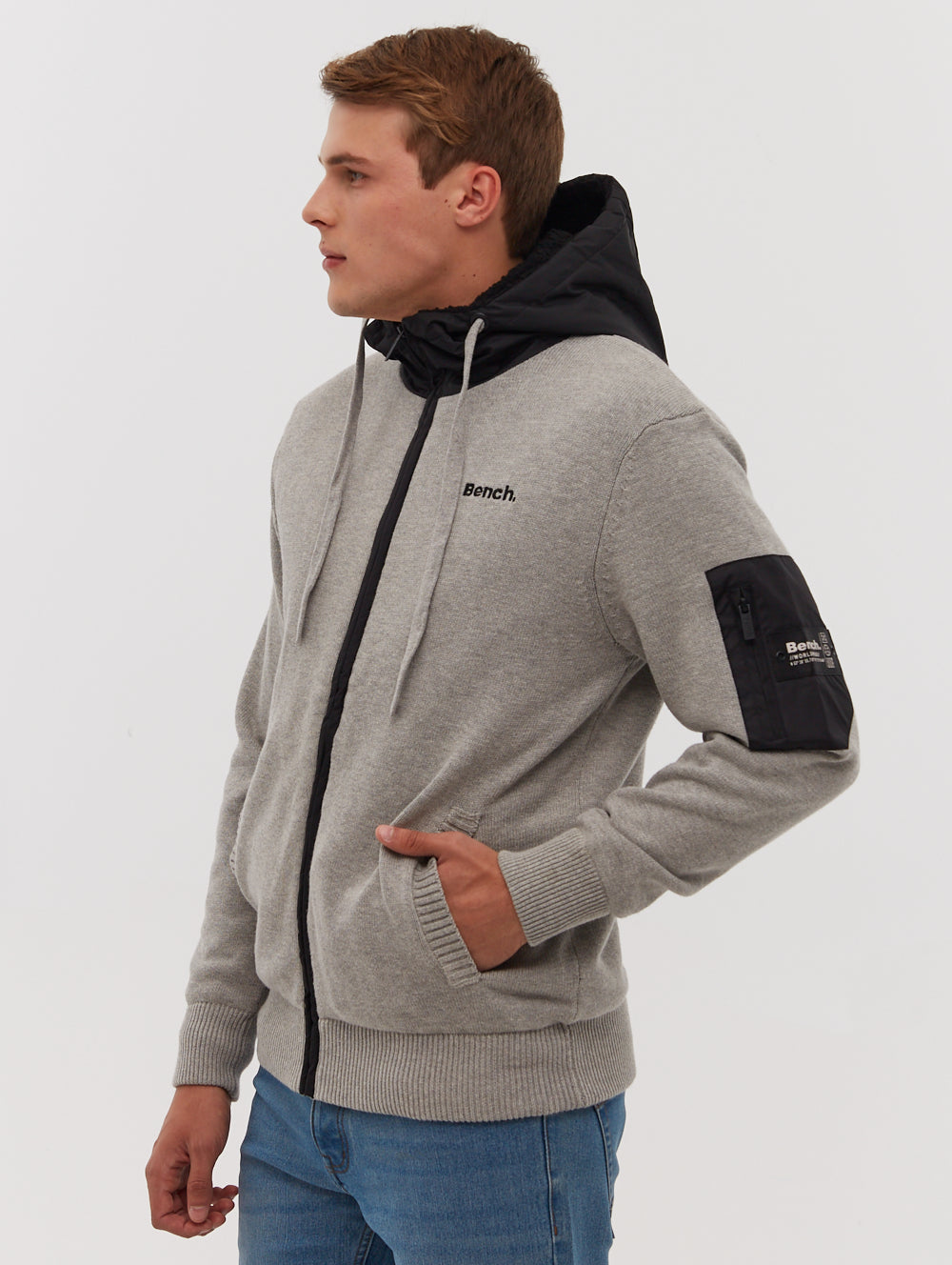 Avett Zip-Up Hooded Sweater